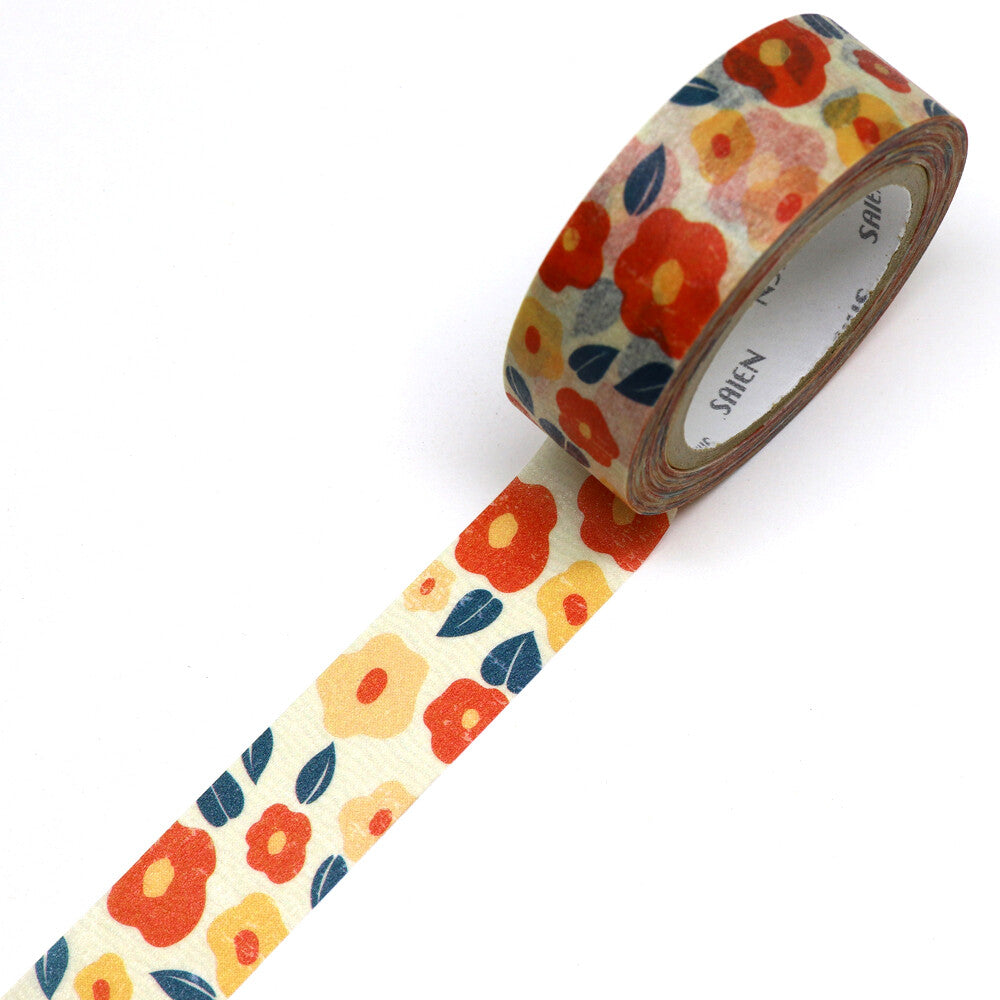 SAIEN - Washi Tape - Flores UR0165