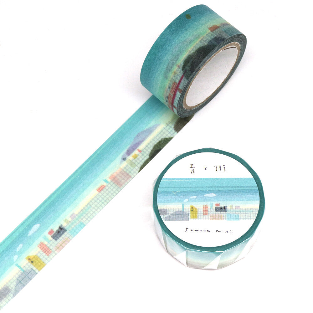 SAIEN - Washi Tape - Azul&Ciudad UR1523