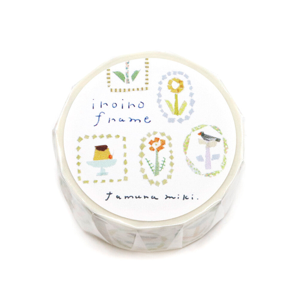 SAIEN - Washi Tape - Iroiro frame HR1572 - Miki Tamura