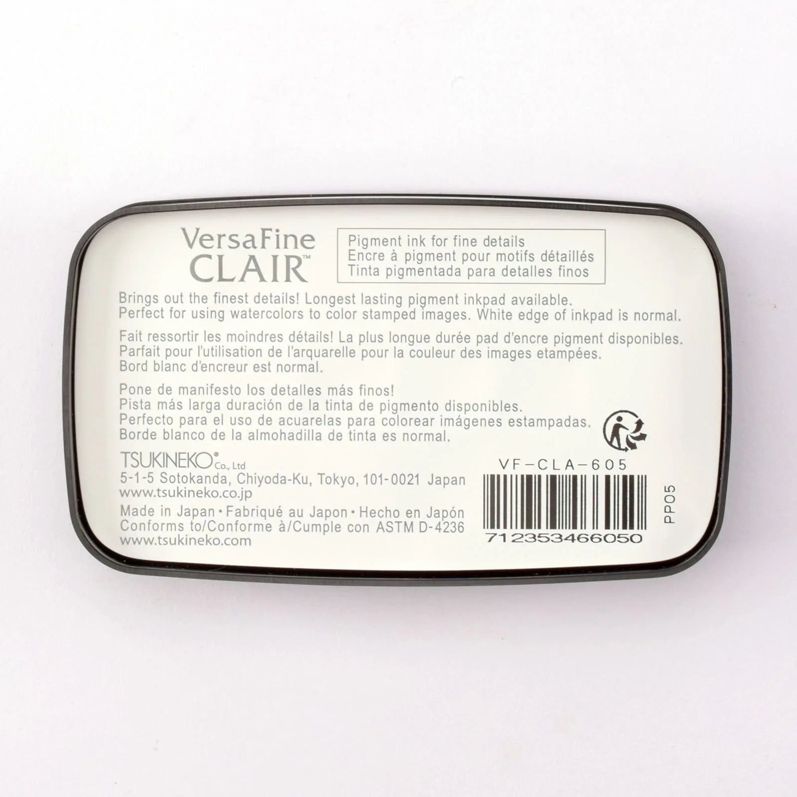 Tsukineko - Tinta VersaFine CLAIR - Bali Blue