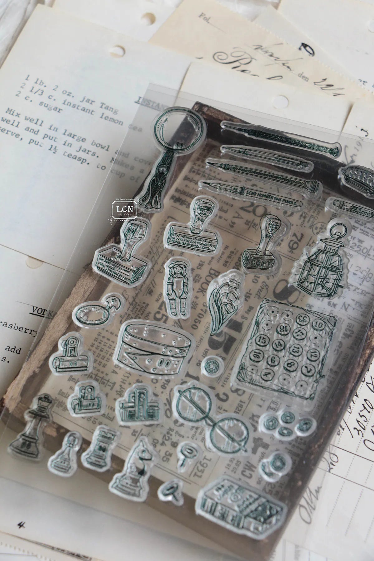 LCN - Sellos de Silicona Transparente - Treasure Haul Vol2