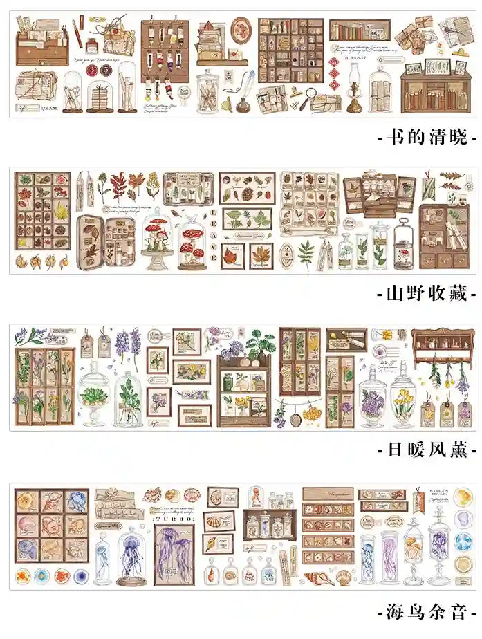 Infeel.Me - Washi Tape 8x35 cm - Botánica