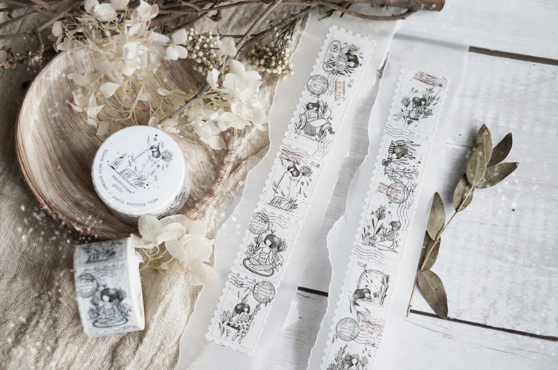 Black Milk Project - Washi Tape Troquelado - Monochrome Girls