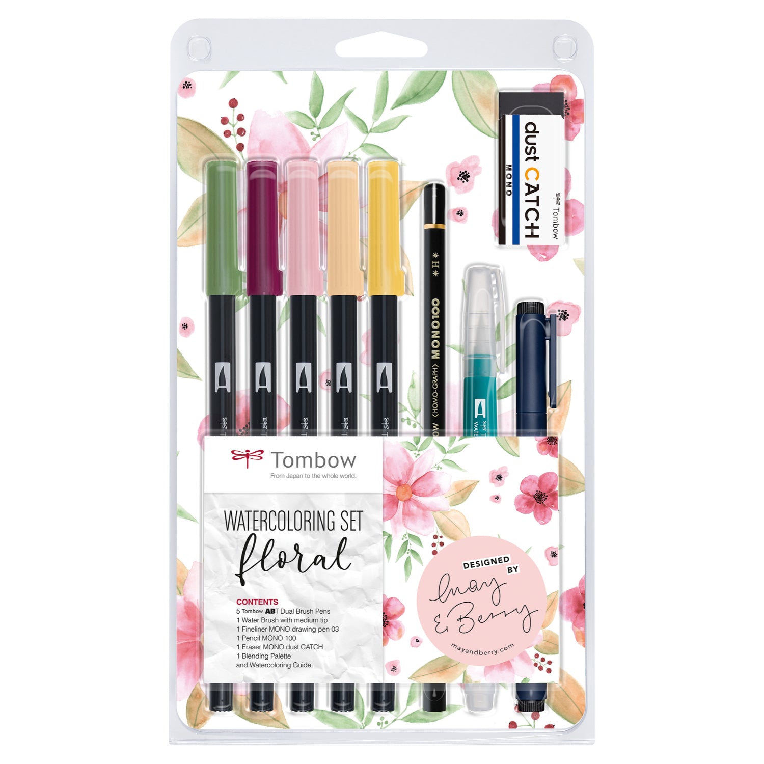 Tombow - Watercoloring - Set Floral