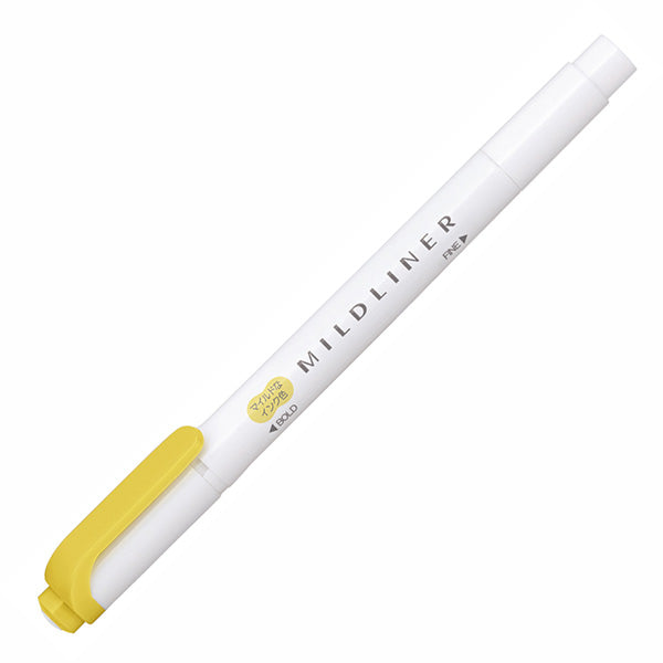 Zebra - Marcador Punta Doble - MILDLINER - Gold