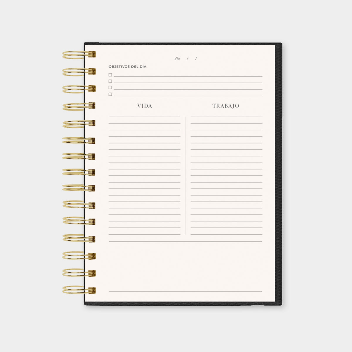 The Great Moustache - Planificador Diario Life/Work - Let's Plan