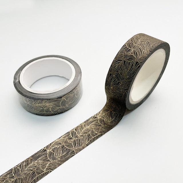 Ayron - Washi tape - Motivos dorados