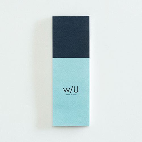 Nakabayashi - Bloc de notas alargadas - Azul - W/U