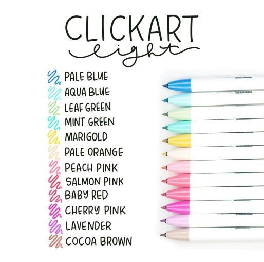 Zebra - Set 12 Rotuladores - CLICKART Light