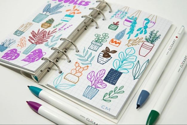 Zebra - Set 12 Rotuladores - CLICKART Light