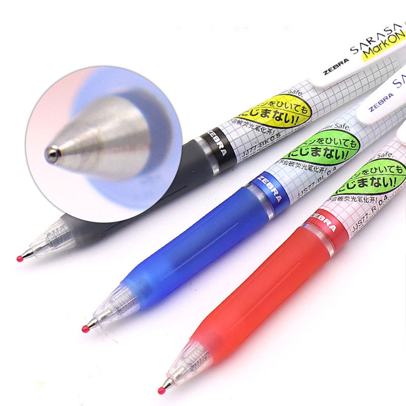 Zebra - Bolígrafo 0.4mm SARASA - MarkON - Azul