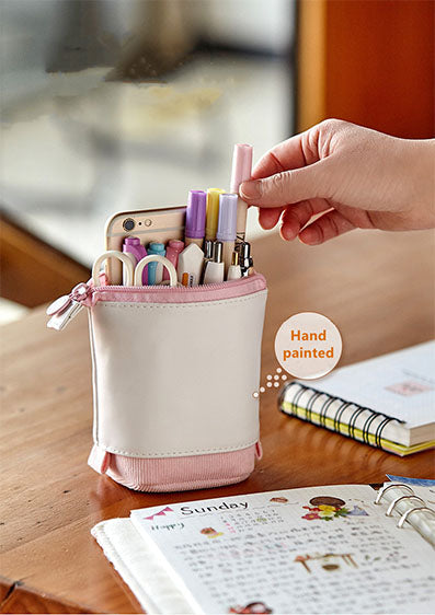 Angoo - Estuche retráctil - Rosa