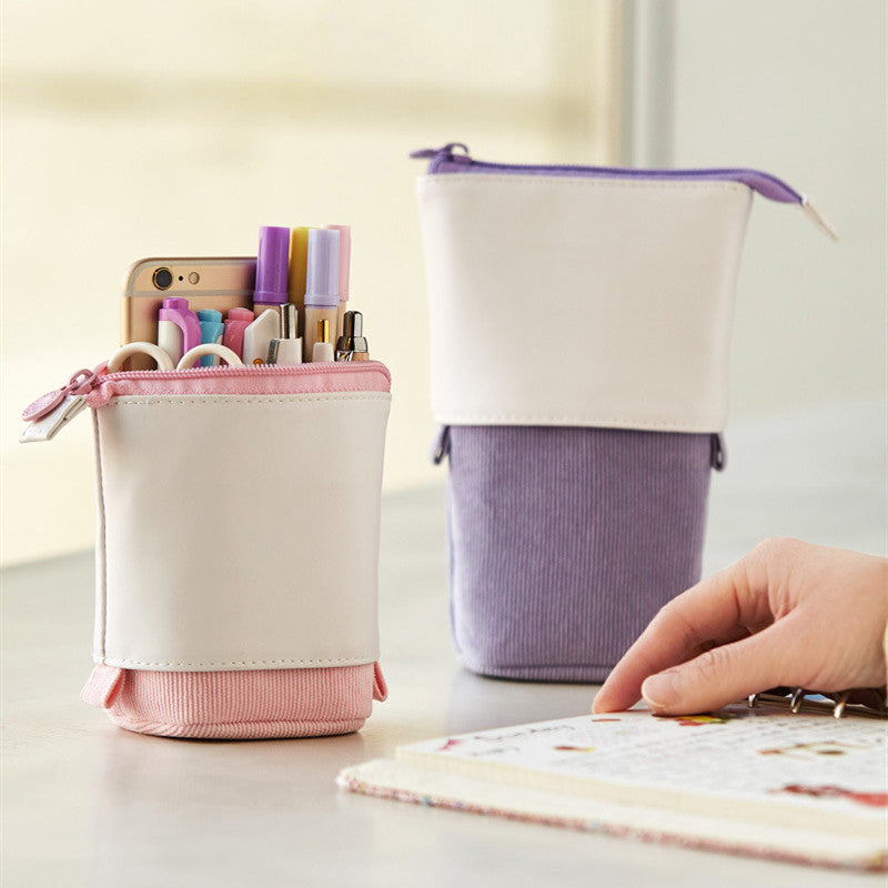 Angoo - Estuche retráctil - Rosa