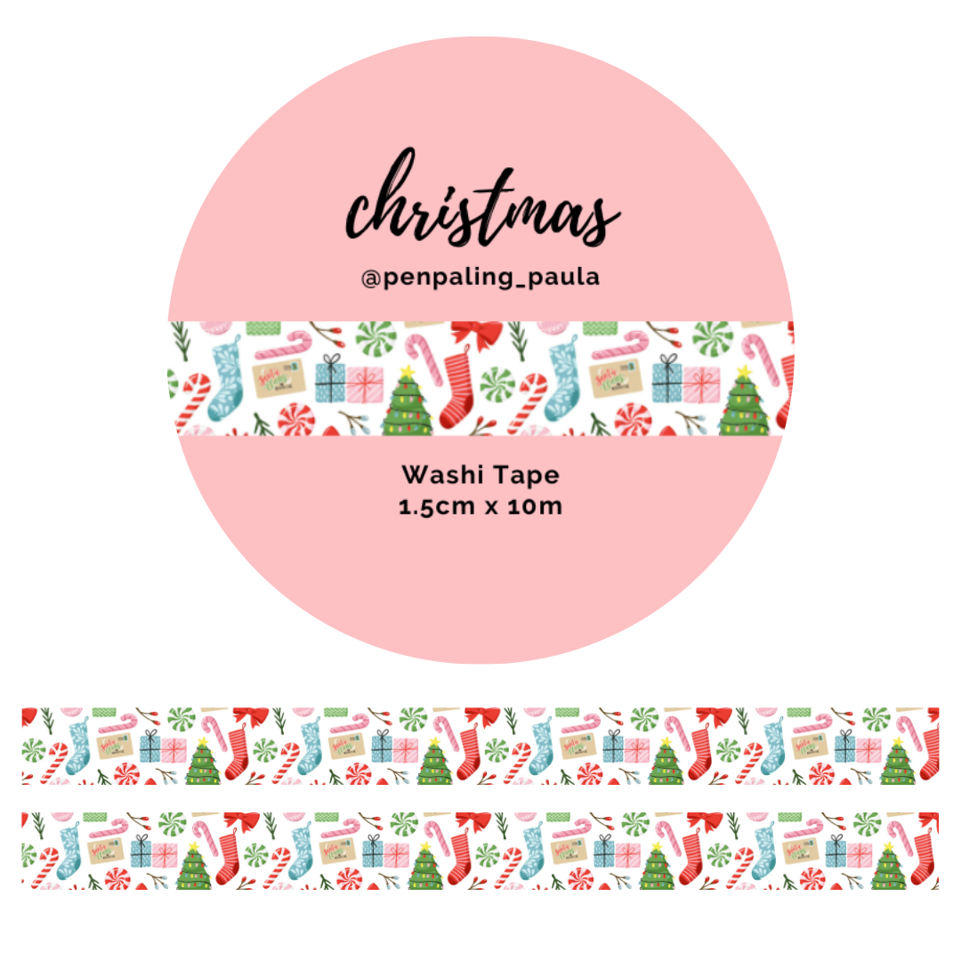 Penpaling Paula - Navidad - Washi Tape