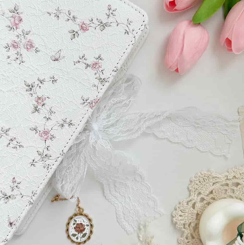 Leela Journals - Funda Cuaderno A5 - Rose Field