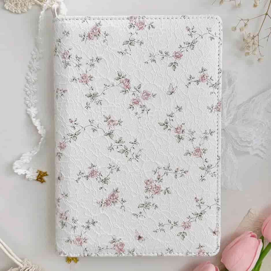 Leela Journals - Funda Cuaderno A5 - Rose Field