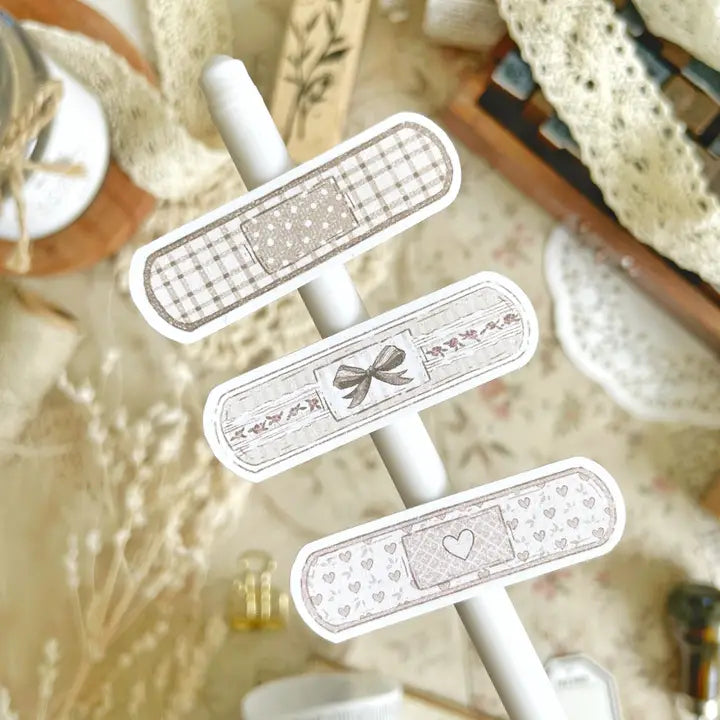 Leela Journals - Hoja de Pegatinas - Bandaids