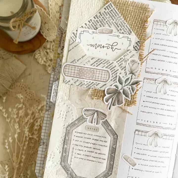 Leela Journals - Hoja de Pegatinas - Bandaids