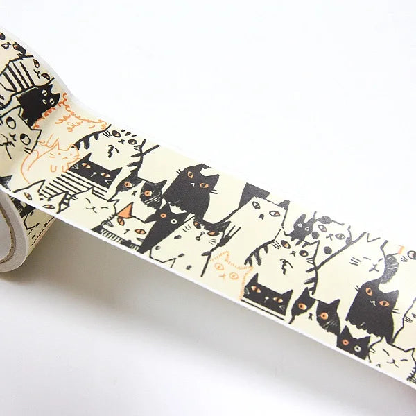 Shinzi Katoh - Cinta Kraft 45mm - Many Cats