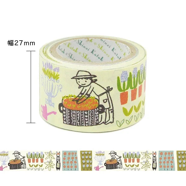 Shinzi Katoh - Cinta Kraft 27mm - My Garden