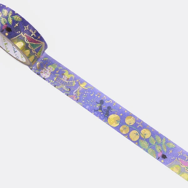 Shinzi Katoh - Foil Washi Tape 15mm - Yellow Tomato