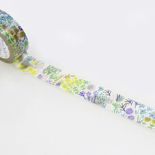 Shinzi Katoh - Foil Washi Tape 15mm - Nekoniwa