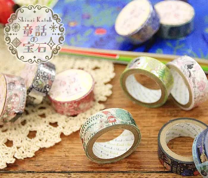 Shinzi Katoh - Foil Washi Tape 15mm - Blancanieves