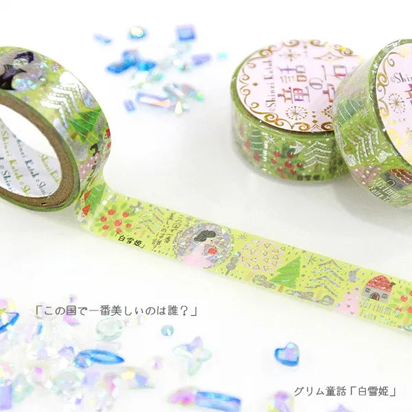 Shinzi Katoh - Foil Washi Tape 15mm - Blancanieves