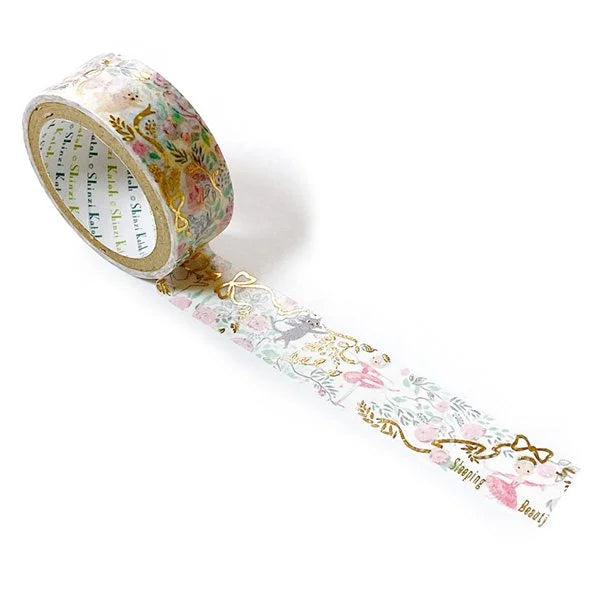 Shinzi Katoh - Foil Washi Tape 15mm - La Bella Durmiente