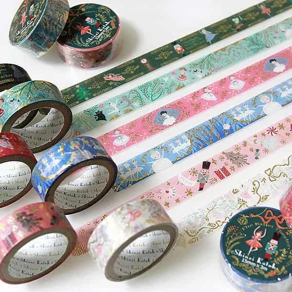 Shinzi Katoh - Foil Washi Tape 15mm - La Bella Durmiente