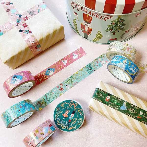 Shinzi Katoh - Foil Washi Tape 15mm - Coppelia