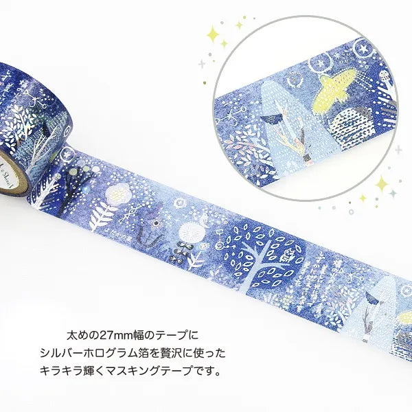 Shinzi Katoh - Foil Washi Tape 27mm - Yodaka no Hoshi