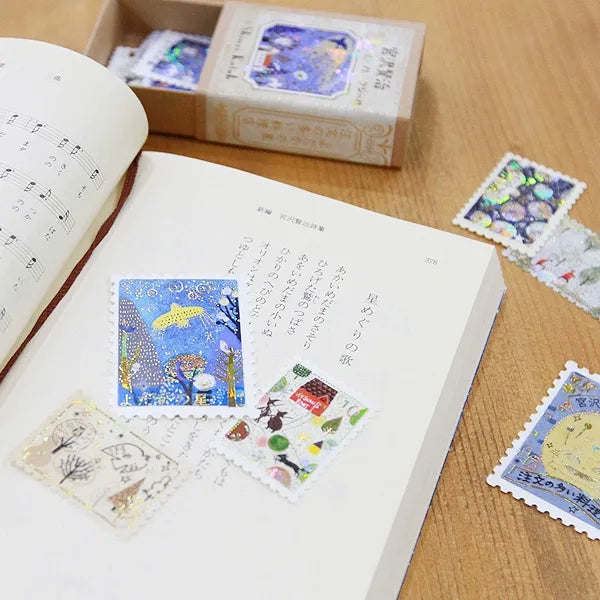 Shinzi Katoh - Cajita de pegatinas 30ud - Yodaka no Hoshi