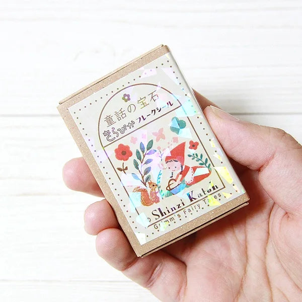 Shinzi Katoh - Cajita de pegatinas 30ud - Grimm's FairyTales2