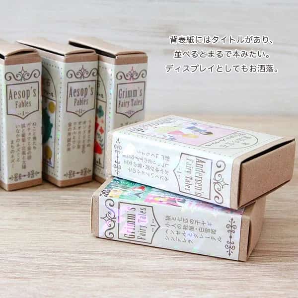Shinzi Katoh - Cajita de pegatinas 30ud - Andersen's FairyTales1
