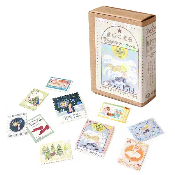 Shinzi Katoh - Cajita de pegatinas 30ud - Andersen's FairyTales2