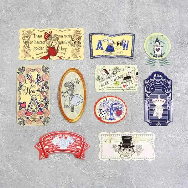 Shinzi Katoh - Lata de pegatinas 30ud - Usagi Alice