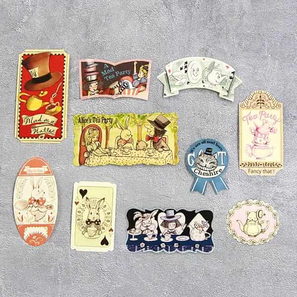 Shinzi Katoh - Lata de pegatinas 30ud - Golden Afternoon