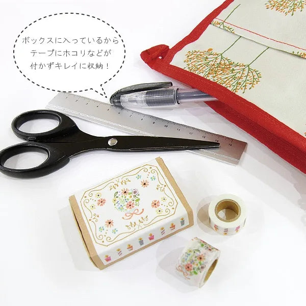 Shinzi Katoh - Cajita 5 Washi Tape Pequeños - Birds