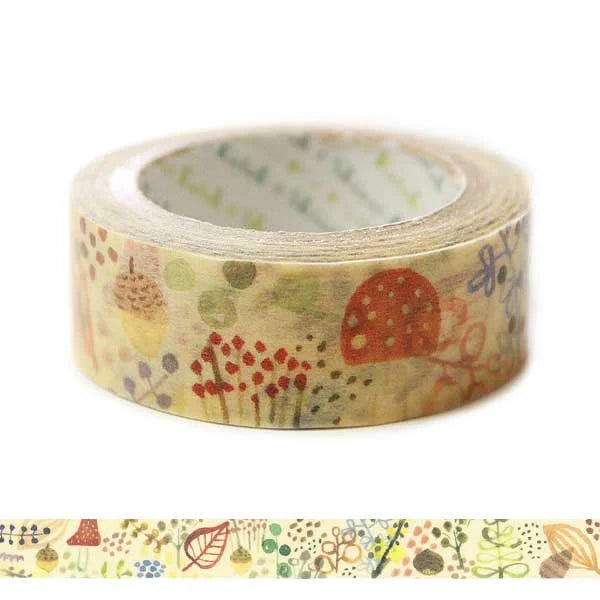 Shinzi Katoh - Washi Tape 15mm - Autumn