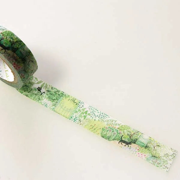 Shinzi Katoh - Washi Tape 15mm - Country Garden