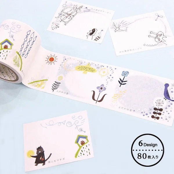 Shinzi Katoh - Notas Adhesivas en rollo - Kenji Miyazawa1