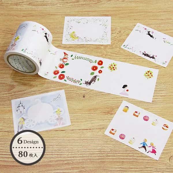 Shinzi Katoh - Notas Adhesivas en rollo - Grimm's FairyTales