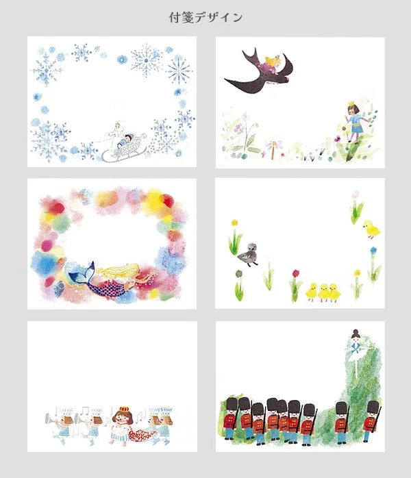 Shinzi Katoh - Notas Adhesivas en rollo - Andersen's FairyTales