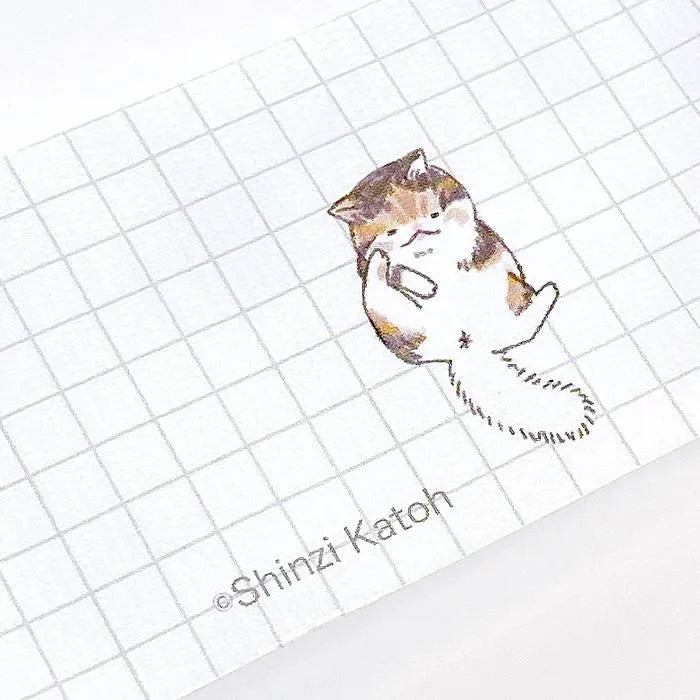 Shinzi Katoh - Cinta Adhesiva 45mm - Exotic Shorthair - YOJO Tape