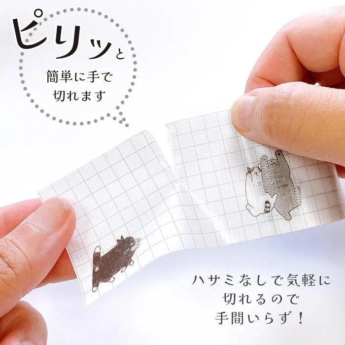 Shinzi Katoh - Cinta Adhesiva 45mm - Exotic Shorthair - YOJO Tape