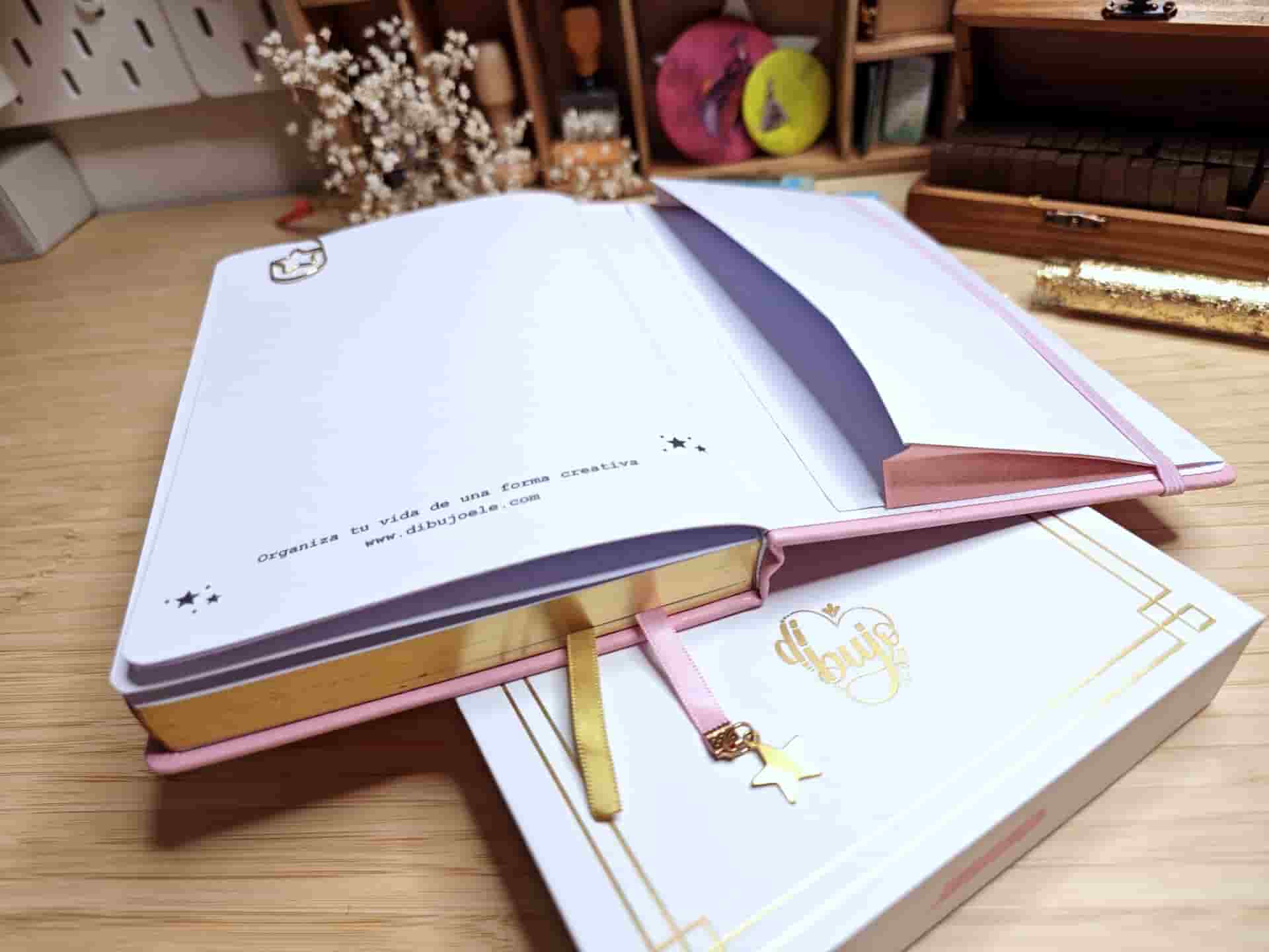 DIBUJOELE - Cuaderno A5 - Mi Libreta de Estrellas - Blanco
