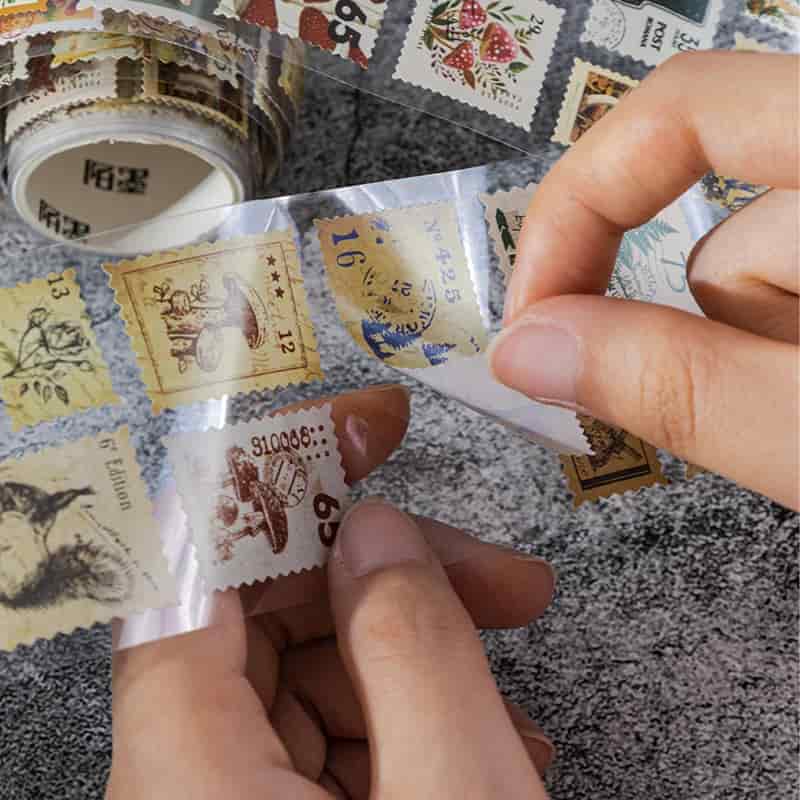 MO·CARD - Pegatinas en rollo - Postmark Vintage