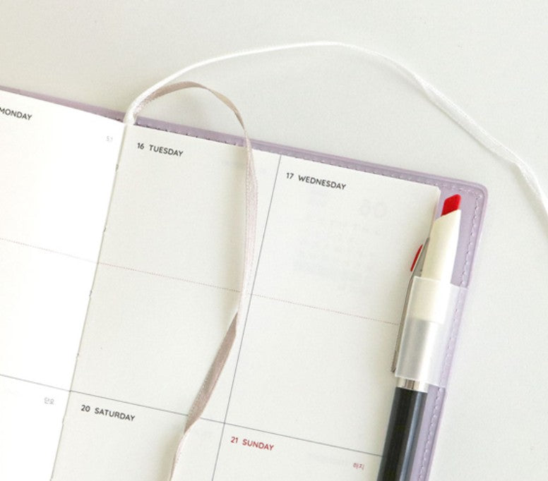 Iconic - Agenda Anual 2026 - Semana Vista B6 - The Planner S - Cream Mint