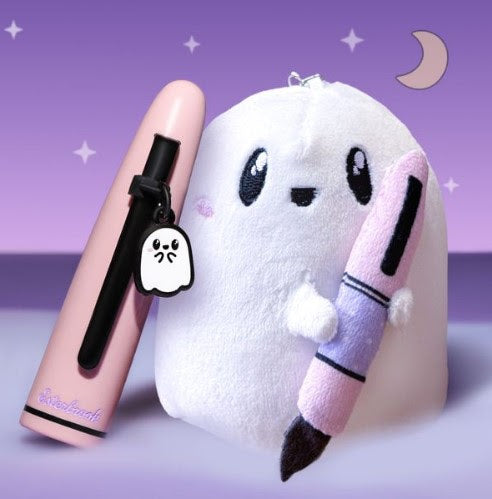 EsterBrook x SWEET KAWAII DESIGN - Peluche Llavero Fantasma - Pastel Halloween